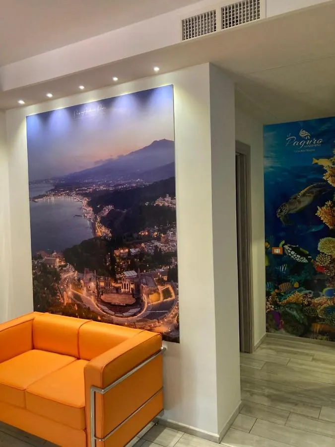 Il Paguro Apartment Giardini Naxos Con Piscina Condominiale